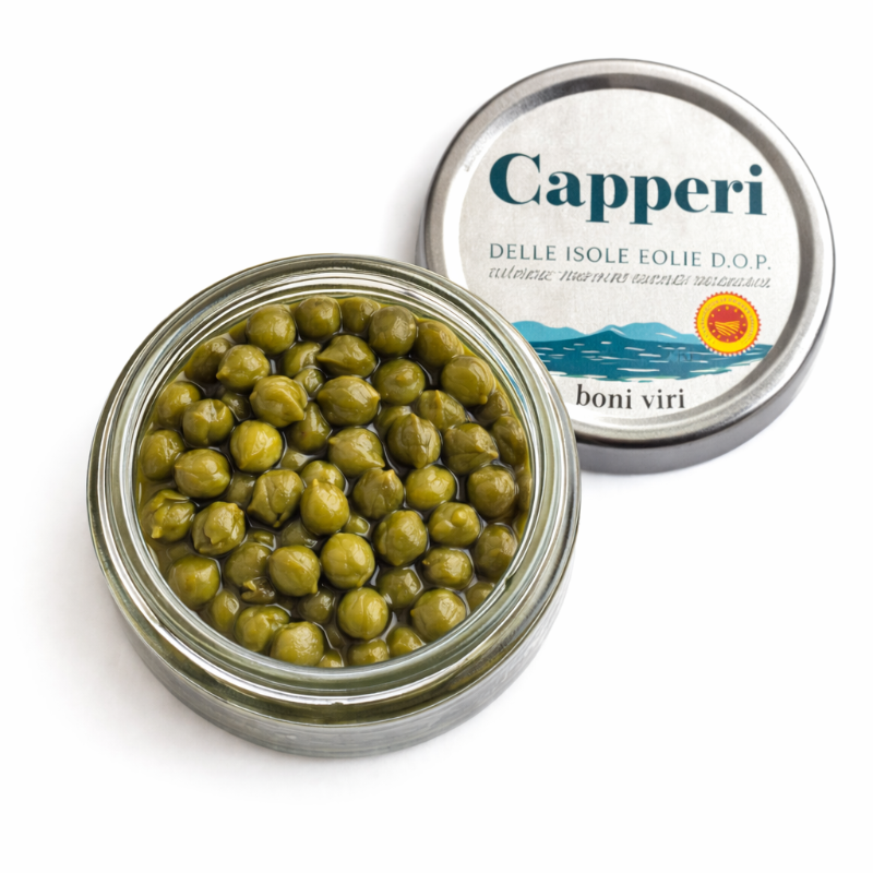 Kaparėliai prie sardinių BoniViri atidaryta