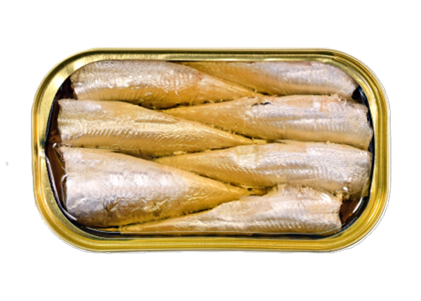 Mažos sardinės alyvuogių aliejuje (Petingas) | Minerva Classic atvira skardinė