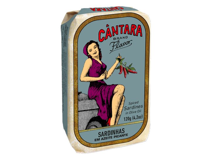 Sardines in spicy olive oil | Cantara VINTAGE